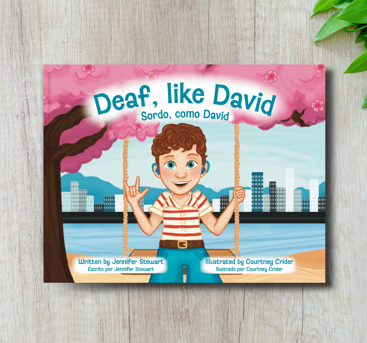 "Deaf, like David" Children's Book