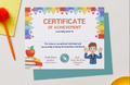 Descarga gratuita: Certificado de logro para personas sordas, como David