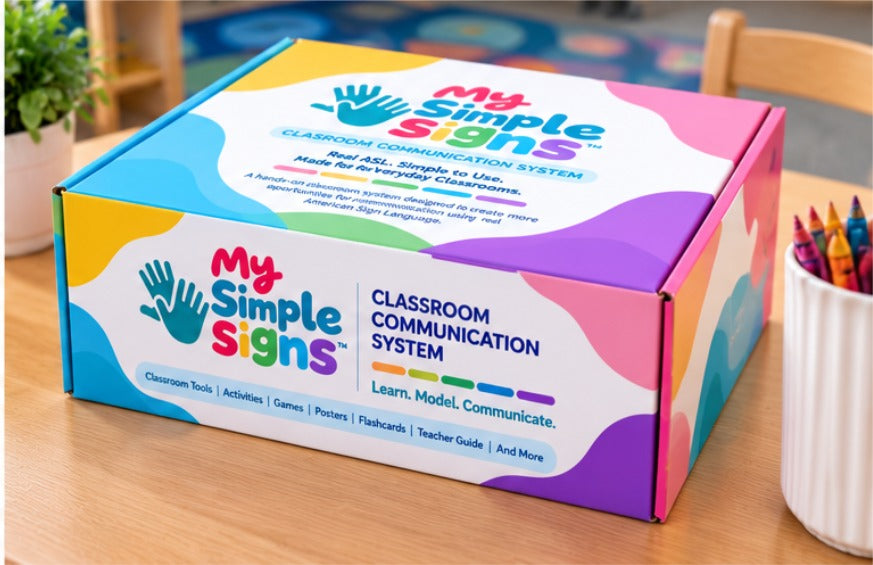 Custom classroom kit box